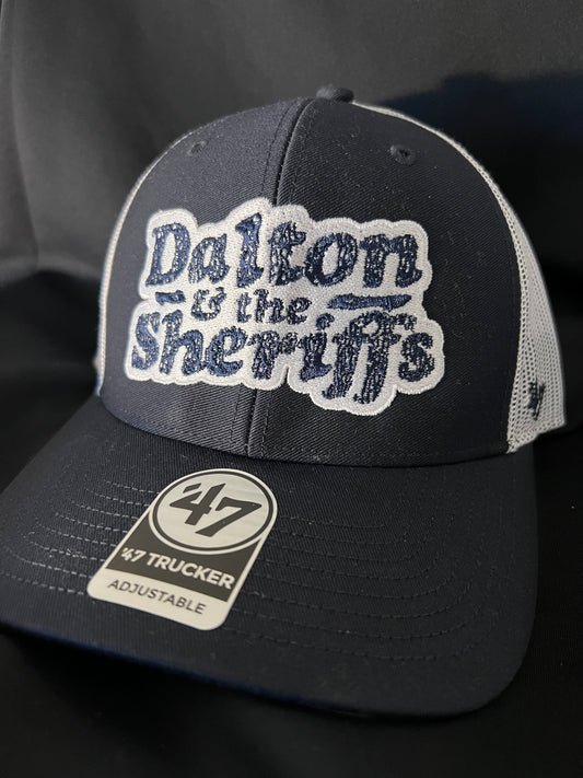 "The Scully" Dalton '47 Trucker Hat in Navy and White